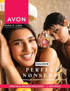 Reklaminis laikraštis Avon, galioja nuo 2026-07-01 iki 2026-07-31.