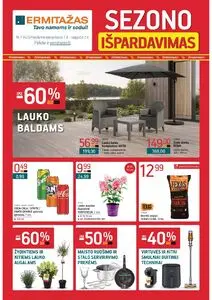 Reklaminis laikraštis Ermitažas, galioja nuo 2026-07-01 iki 2026-08-02.