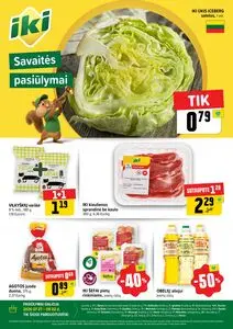 Reklaminis laikraštis Iki, galioja nuo 2026-07-27 iki 2026-08-02.
