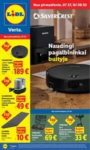 Reklaminis laikraštis Lidl, galioja nuo 2026-07-27 iki 2026-08-02.