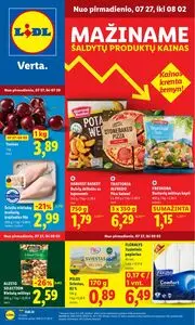 Reklaminis laikraštis Lidl, galioja nuo 2026-07-27 iki 2026-08-02.