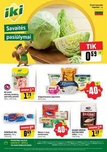 Reklaminis laikraštis Iki, galioja nuo 2026-08-03 iki 2026-08-09.