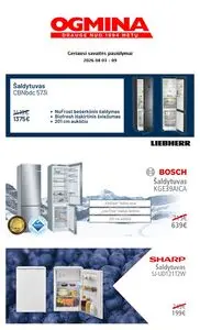 Reklaminis laikraštis Ogmina, galioja nuo 2026-08-03 iki 2026-08-09.