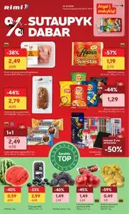 Reklaminis laikraštis Rimi, galioja nuo 2026-08-04 iki 2026-08-10.