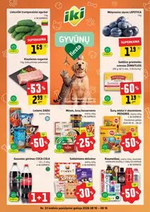 Reklaminis laikraštis Iki, galioja nuo 2026-08-10 iki 2026-08-16.