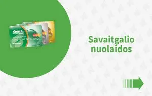 Reklaminis laikraštis Norfa, galioja nuo 2026-08-14 iki 2026-08-16.