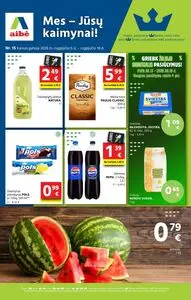 Reklaminis laikraštis Aibė, galioja nuo 2026-08-06 iki 2026-08-18.