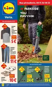 Reklaminis laikraštis Lidl, galioja nuo 2026-08-17 iki 2026-08-23.