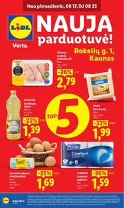 Reklaminis laikraštis Lidl, galioja nuo 2026-08-17 iki 2026-08-23.