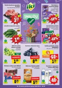 Reklaminis laikraštis Iki, galioja nuo 2026-08-24 iki 2026-08-30.