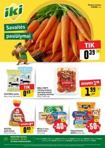Reklaminis laikraštis Iki, galioja nuo 2026-08-24 iki 2026-08-30.