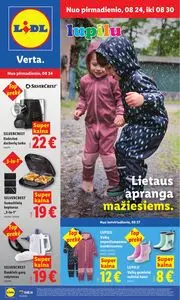 Reklaminis laikraštis Lidl, galioja nuo 2026-08-24 iki 2026-08-30.