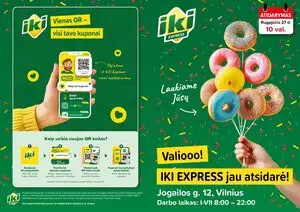 Reklaminis laikraštis Iki, galioja nuo 2026-08-27 iki 2026-08-30.