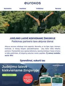 Reklaminis laikraštis Eurokos, galioja nuo 2026-08-04 iki 2026-09-02.