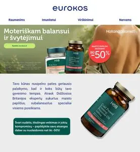 Reklaminis laikraštis Eurokos, galioja nuo 2026-08-04 iki 2026-09-02.