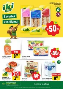 Reklaminis laikraštis Iki, galioja nuo 2026-08-31 iki 2026-09-06.