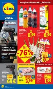 Reklaminis laikraštis Lidl, galioja nuo 2026-08-31 iki 2026-09-06.