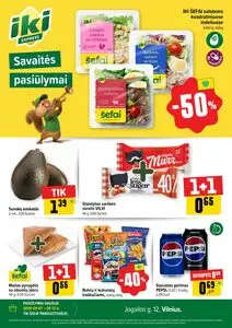 Reklaminis laikraštis Iki, galioja nuo 2026-09-07 iki 2026-09-13.