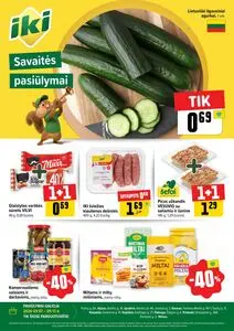 Reklaminis laikraštis Iki, galioja nuo 2026-09-07 iki 2026-09-13.