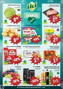 Reklaminis laikraštis Iki, galioja nuo 2026-09-07 iki 2026-09-13.