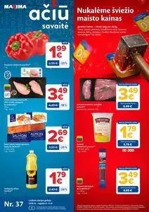 Reklaminis laikraštis Maxima, galioja nuo 2026-09-08 iki 2026-09-14.