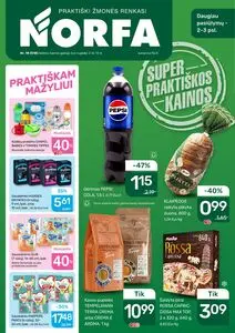 Reklaminis laikraštis Norfa, galioja nuo 2026-09-03 iki 2026-09-16.