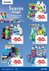 Reklaminis laikraštis Maxima, galioja nuo 2026-09-03 iki 2026-09-23.