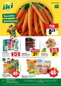 Reklaminis laikraštis Iki, galioja nuo 2026-09-21 iki 2026-09-27.