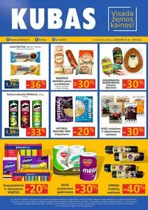 Reklaminis laikraštis Kubas, galioja nuo 2026-09-15 iki 2026-09-28.