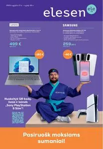 Reklaminis laikraštis Elesen, galioja nuo 2026-08-17 iki 2026-09-30.