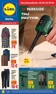 Reklaminis laikraštis Lidl, galioja nuo 2026-09-28 iki 2026-10-04.