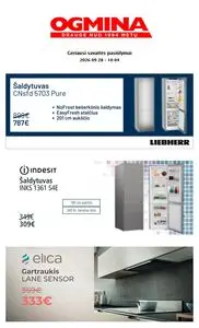 Reklaminis laikraštis Ogmina, galioja nuo 2026-09-28 iki 2026-10-04.