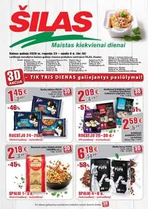 Reklaminis laikraštis Šilas, galioja nuo 2026-09-23 iki 2026-10-06.