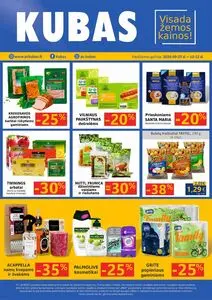 Reklaminis laikraštis Kubas, galioja nuo 2026-09-29 iki 2026-10-12.