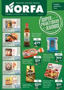 Reklaminis laikraštis Norfa, galioja nuo 2026-10-01 iki 2026-10-14.