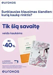 Reklaminis laikraštis Eurokos, galioja nuo 2026-10-12 iki 2026-10-18.