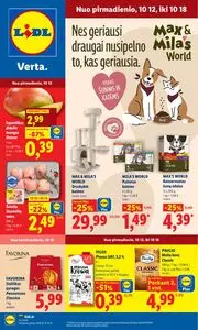 Reklaminis laikraštis Lidl, galioja nuo 2026-10-12 iki 2026-10-18.