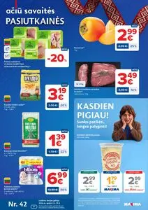 Reklaminis laikraštis Maxima, galioja nuo 2026-10-13 iki 2026-10-19.