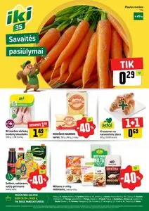 Reklaminis laikraštis Iki, galioja nuo 2026-10-19 iki 2026-10-25.