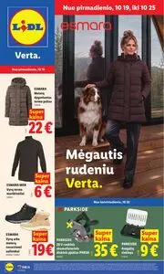 Reklaminis laikraštis Lidl, galioja nuo 2026-10-19 iki 2026-10-25.