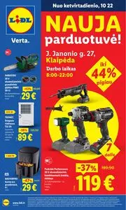Reklaminis laikraštis Lidl, galioja nuo 2026-10-22 iki 2026-10-25.