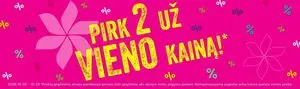 Reklaminis laikraštis Drogas, galioja nuo 2026-10-02 iki 2026-10-29.