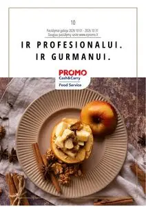 Reklaminis laikraštis Promo Cash and Carry, galioja nuo 2026-10-01 iki 2026-10-31.