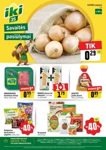 Reklaminis laikraštis Iki, galioja nuo 2026-10-26 iki 2026-11-01.