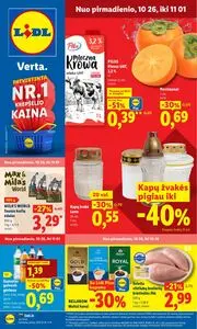 Reklaminis laikraštis Lidl, galioja nuo 2026-10-26 iki 2026-11-01.