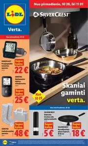 Reklaminis laikraštis Lidl, galioja nuo 2026-10-26 iki 2026-11-01.
