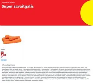 Reklaminis laikraštis Lidl, galioja nuo 2026-10-29 iki 2026-11-01.