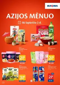Reklaminis laikraštis Maxima, galioja nuo 2026-10-06 iki 2026-11-02.