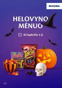 Reklaminis laikraštis Maxima, galioja nuo 2026-10-06 iki 2026-11-02.