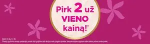 Reklaminis laikraštis Drogas, galioja nuo 2026-10-30 iki 2026-11-29.